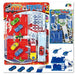 Ginmar: Mezzi - (169B) - Set Garage C/Miniauto Polizia/ Pompieri Ass.