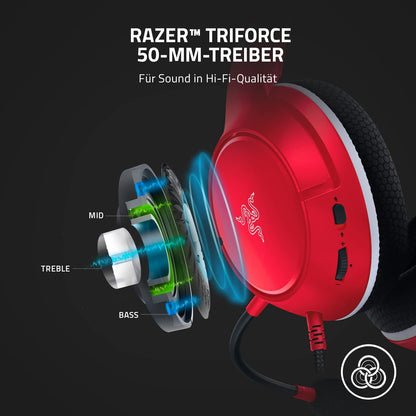 Razer Kaira X for Xbox Headset Wired Head-band Gaming Red