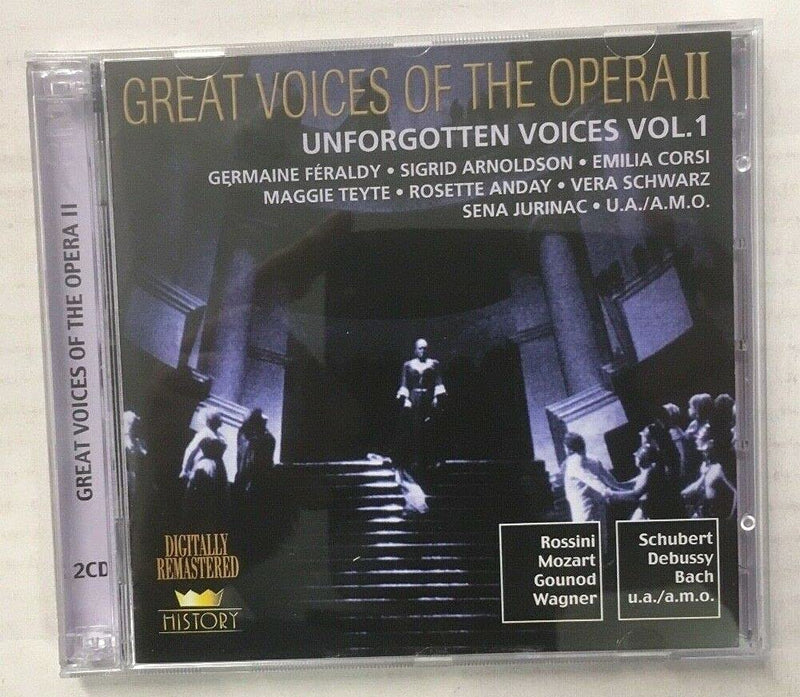 Great Voices of the Opera Unforgotten Voices S.Arnoldson,Anday etc.