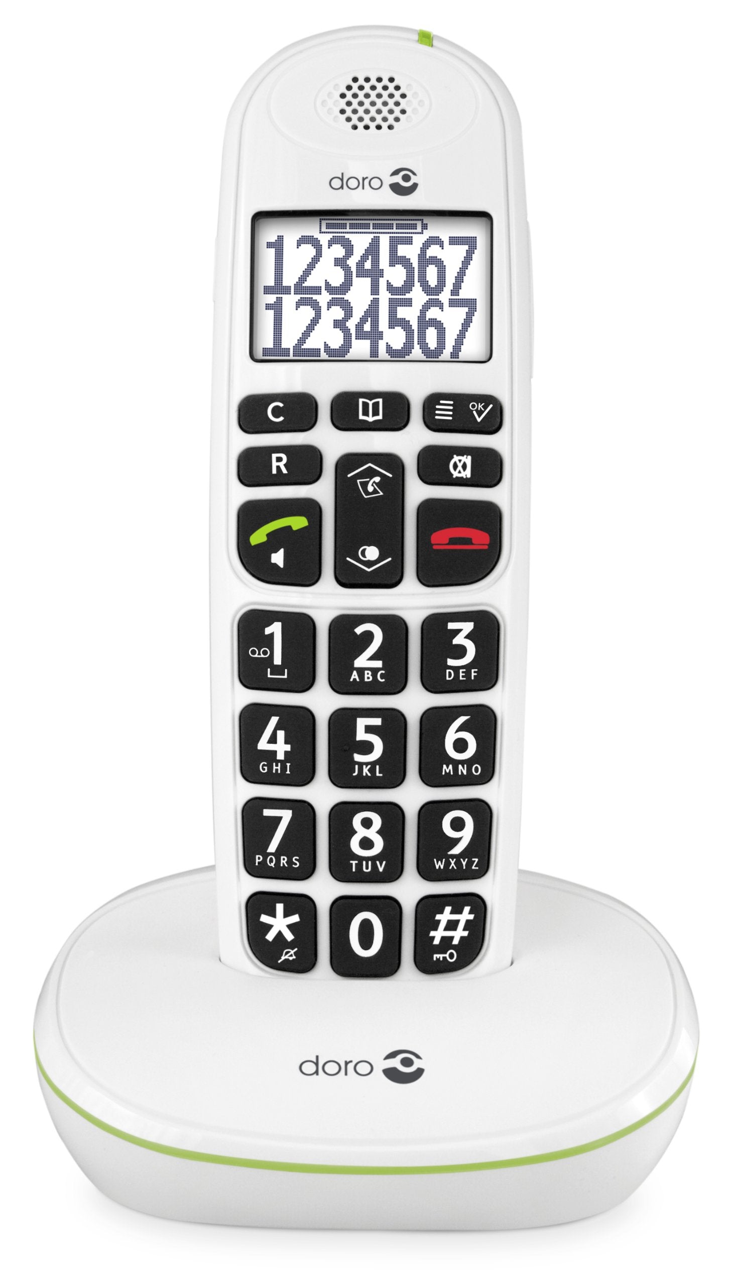 doro PhoneEasy 110 Schnurlostelefon weiB