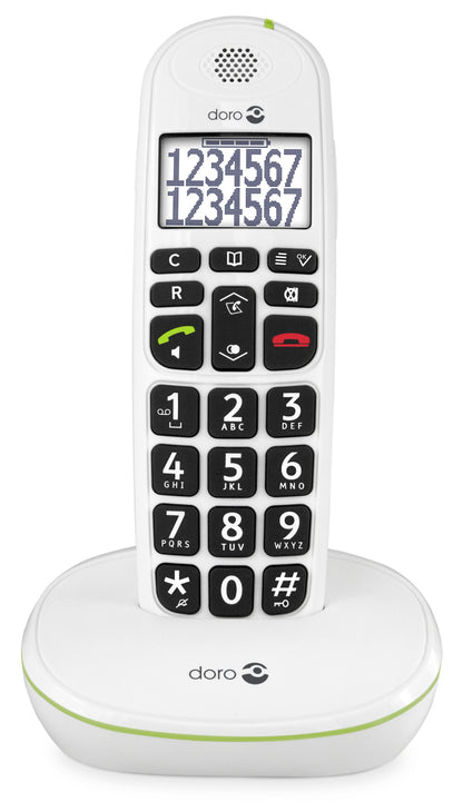 doro PhoneEasy 110 Schnurlostelefon weiB