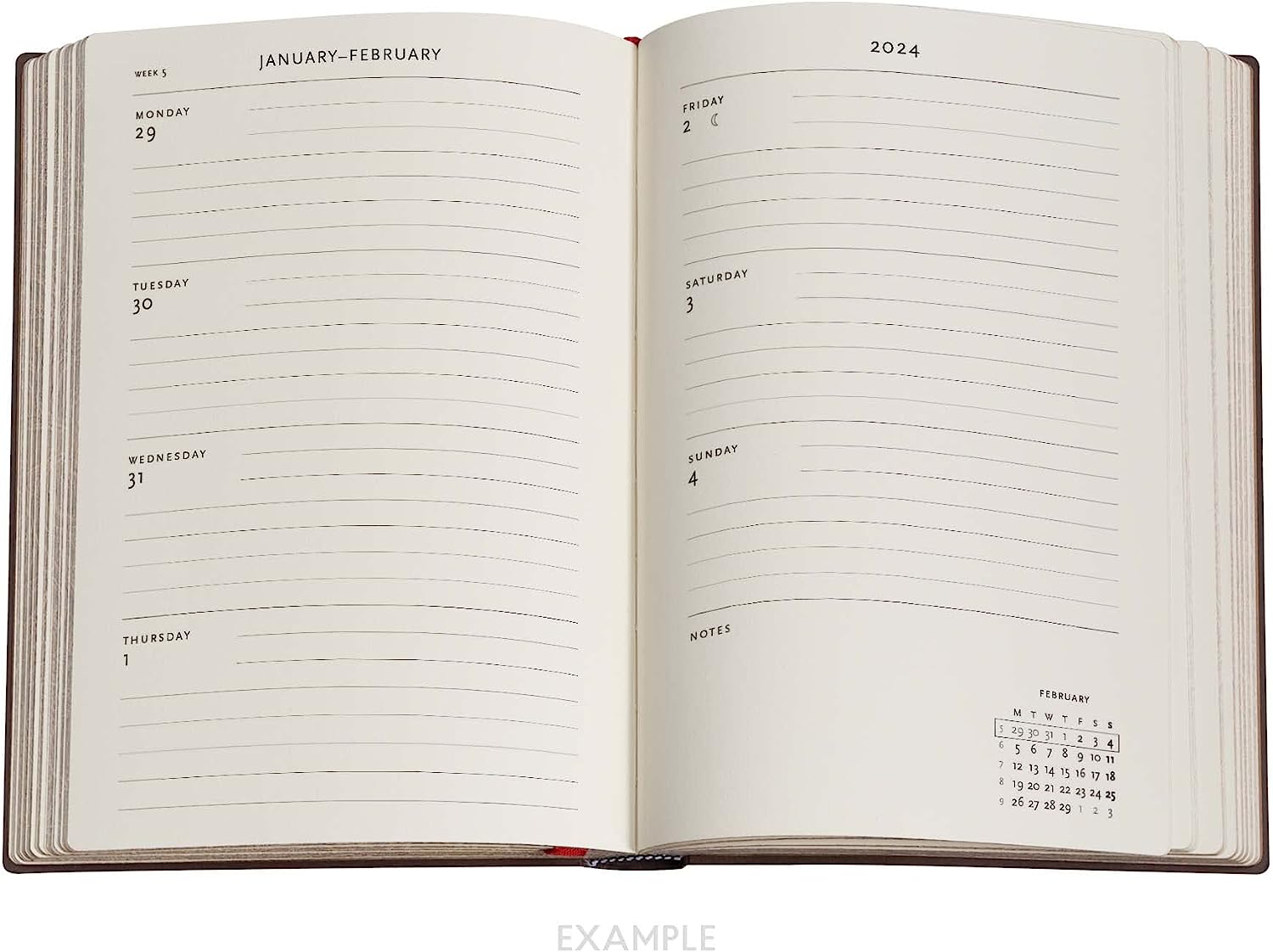 Restoration (The Queen’s Binding) Midi 18-month Dayplanner 2024