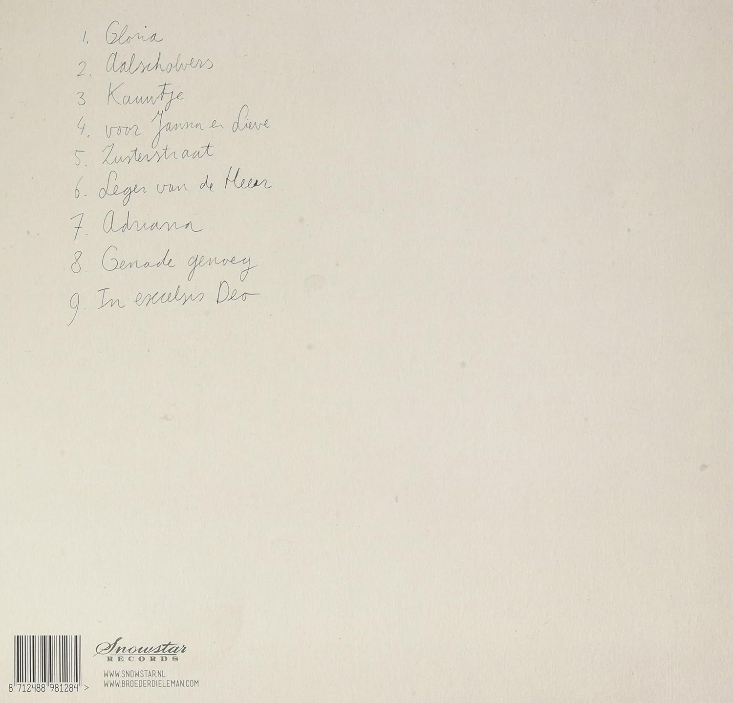 Broeder Dieleman - Gloria