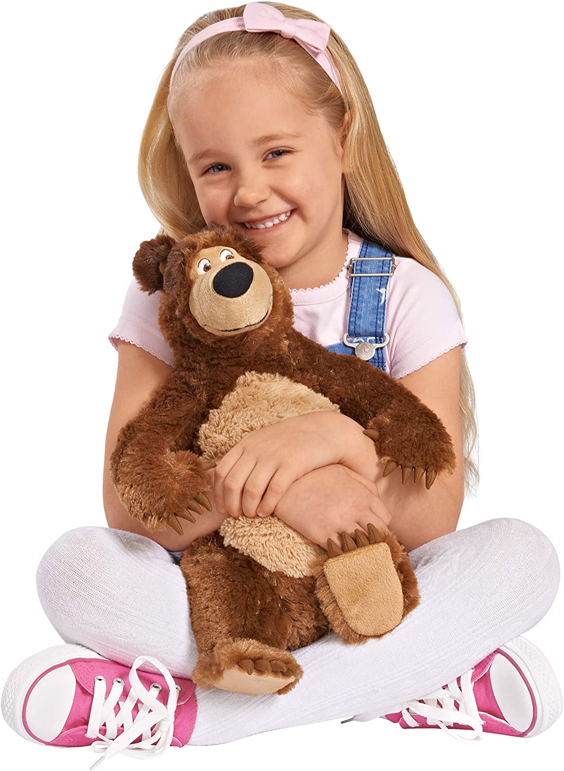 Toys - Masha And The Bear - Masha Plush Bear 40Cm /Toys