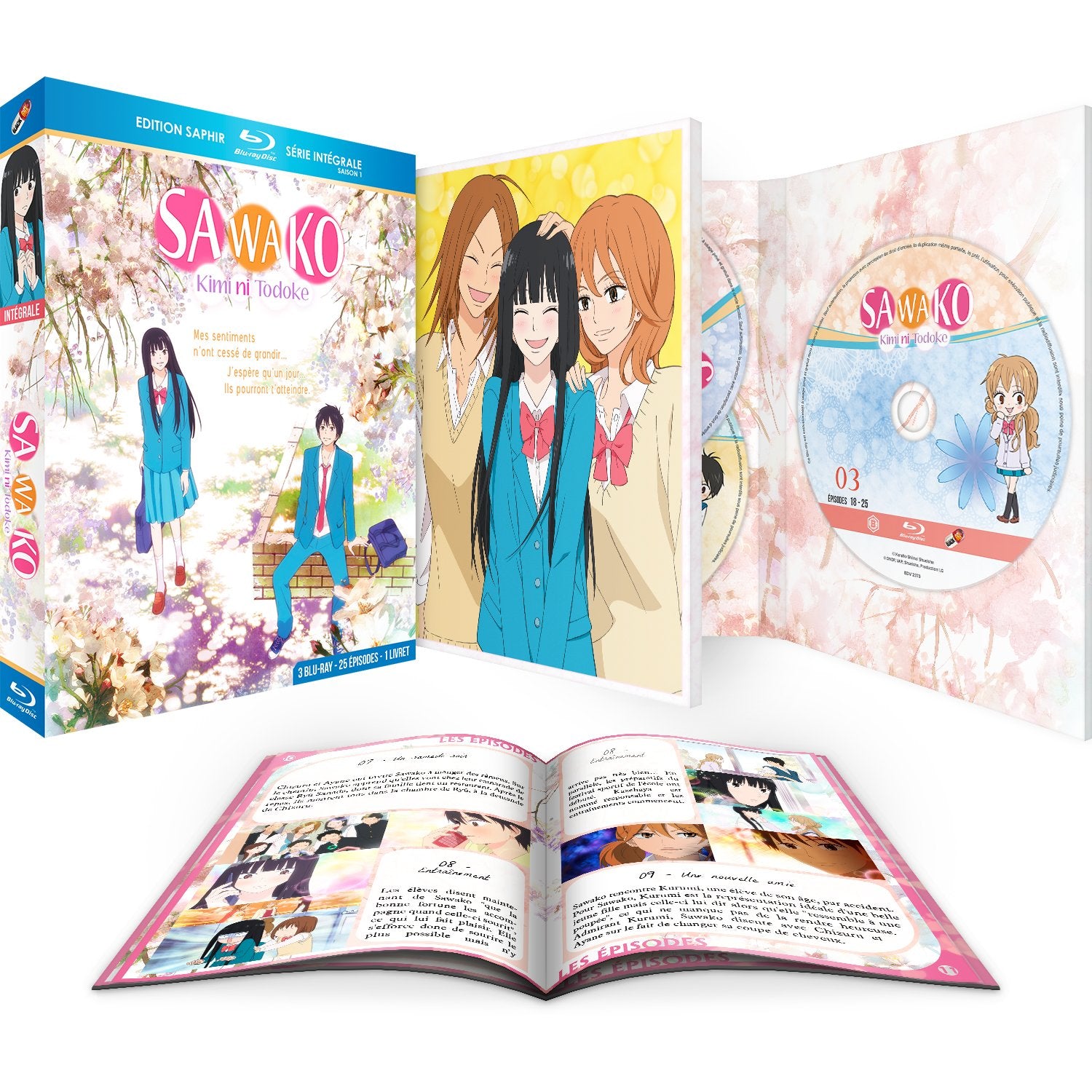 Unbekannt Kimi NI TODOKE - Saisin 1 - Coffret Blu-Ray+Livret - Edition Saphir