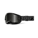 100% Strata 2 Sand Goggle Black / Smoke Lens