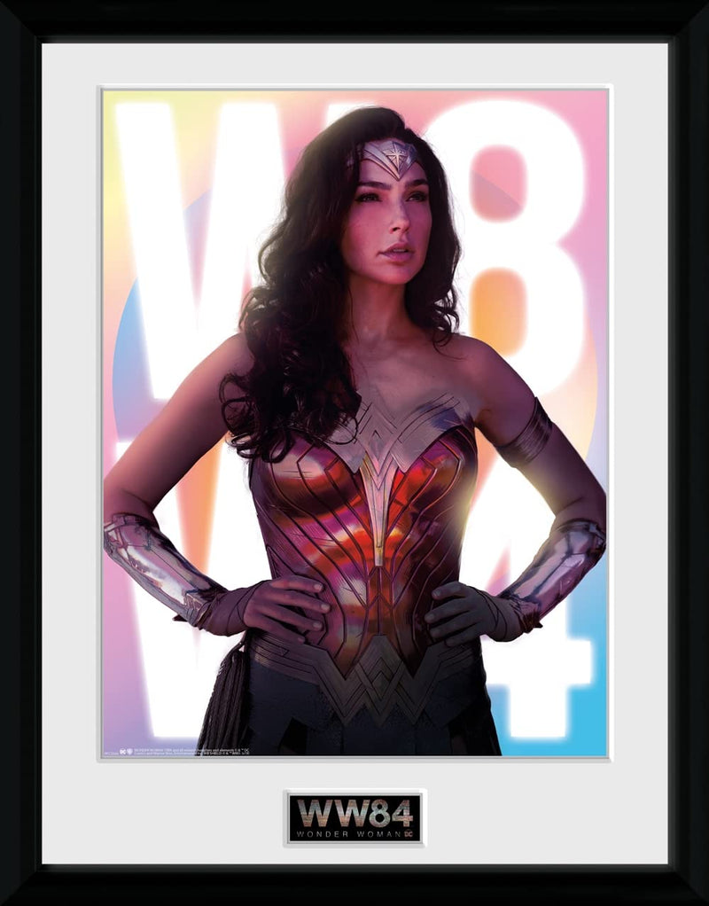 Dc Comics: Wonder Woman 84 - Glow (Stampa In Cornice 30X40 Cm)