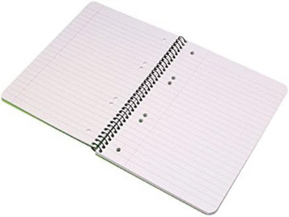 Q-Connect Pp Spiral Pad A5 Green Pk5