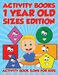 Activity Books 1 Year Old Sizes Edition