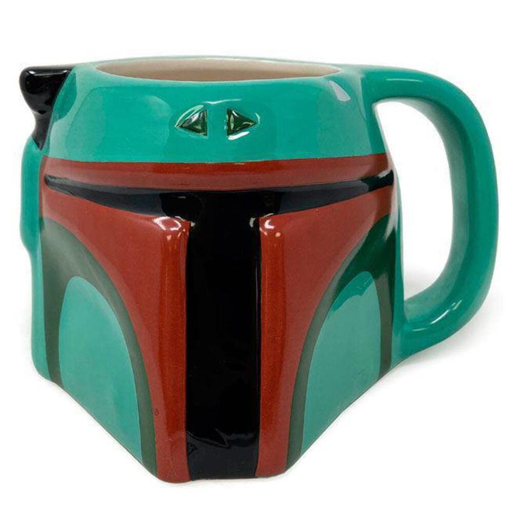 Star Wars (Boba Fett) Sculpted Mug Multicolored 1 Count (Pack of 1)