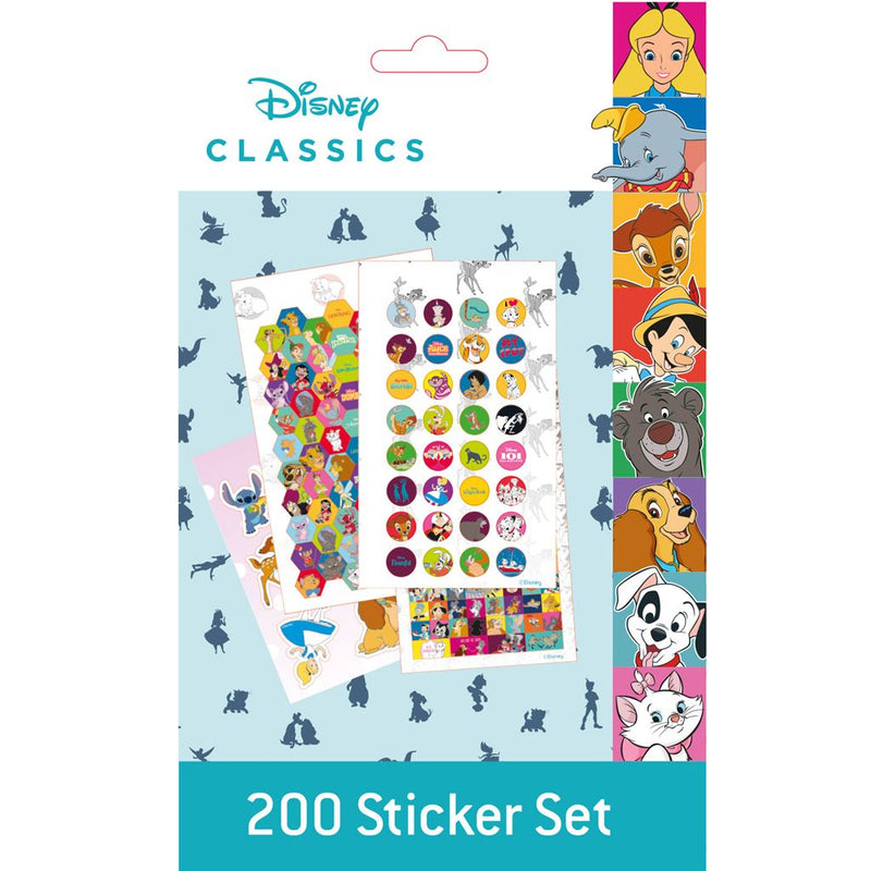 DISNEY CLASSICS 200 STICKER SETS