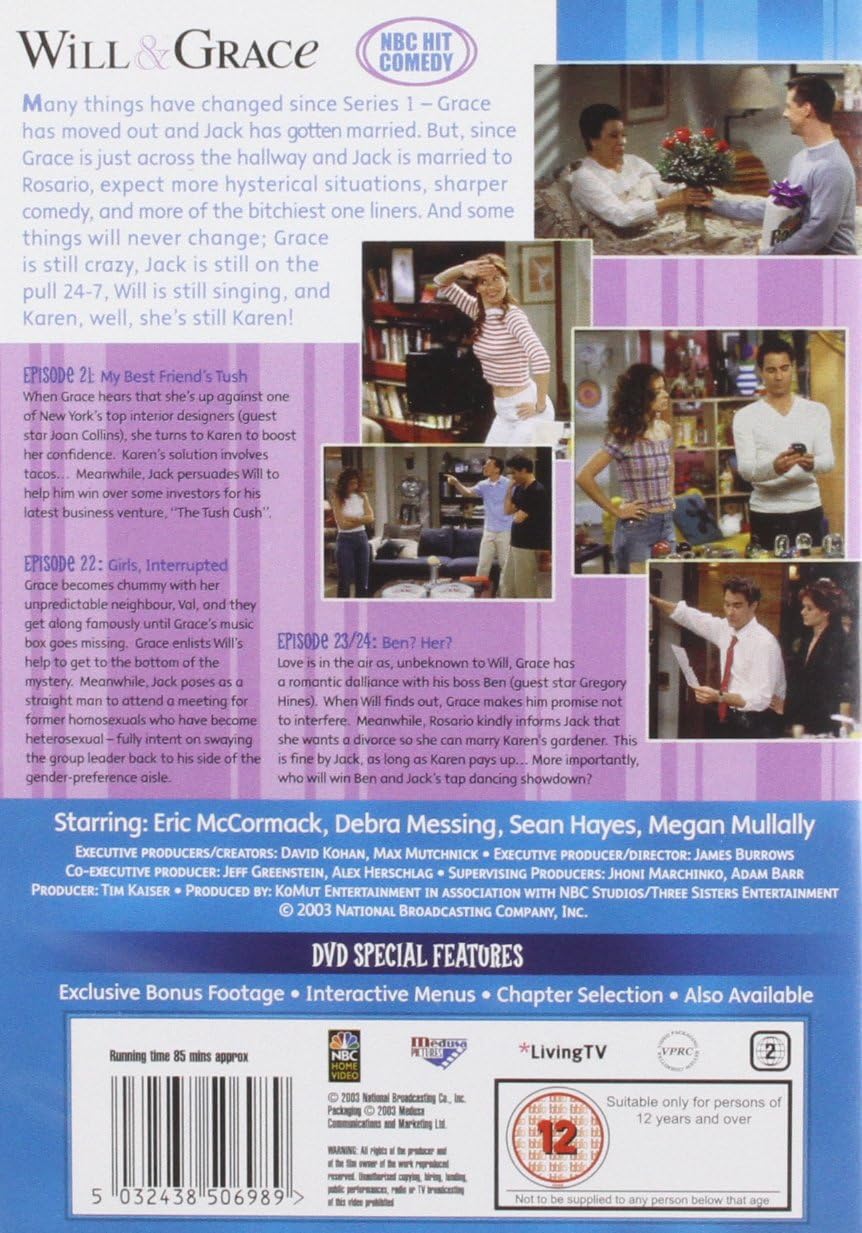 Will & Grace-series 2- Episodes 21-24-vol Six - Will & Grace-series 2- Episodes 21-24-vol Six