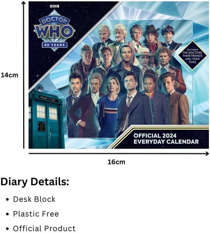 Doctor Who 2024 Desk Calendar