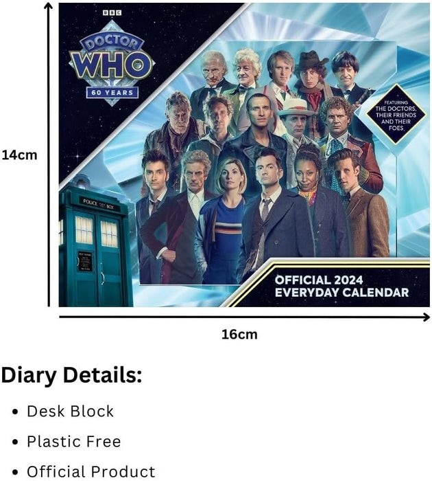 Doctor Who 2024 Desk Calendar
