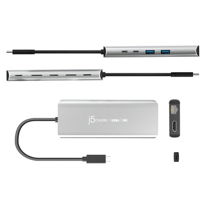 j5create JCD403 USB4® 8K Multi-Port Hub