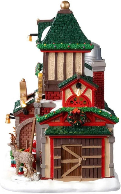 Lemax Village Collection Santa's Reindeer Stables, Battery Operated