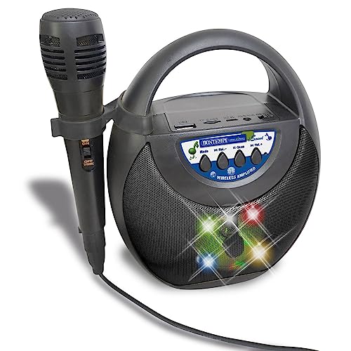 Bontempi 48 5900 Amplificatore Wireless Con Microfono Dinamico Ed Effetti Luminosi