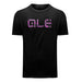 Alé Clothing Pink Swirl Logo T-Shirt Black Mens L