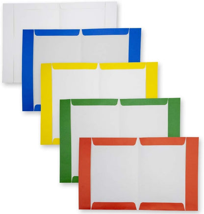 Staufen Staufen Green 794004508 Notebook Cover with Labelling Field DIN A5 150 g/m² Recycled Paper Perfect Protection for Exercise Books Colour Yellow Pack of 10