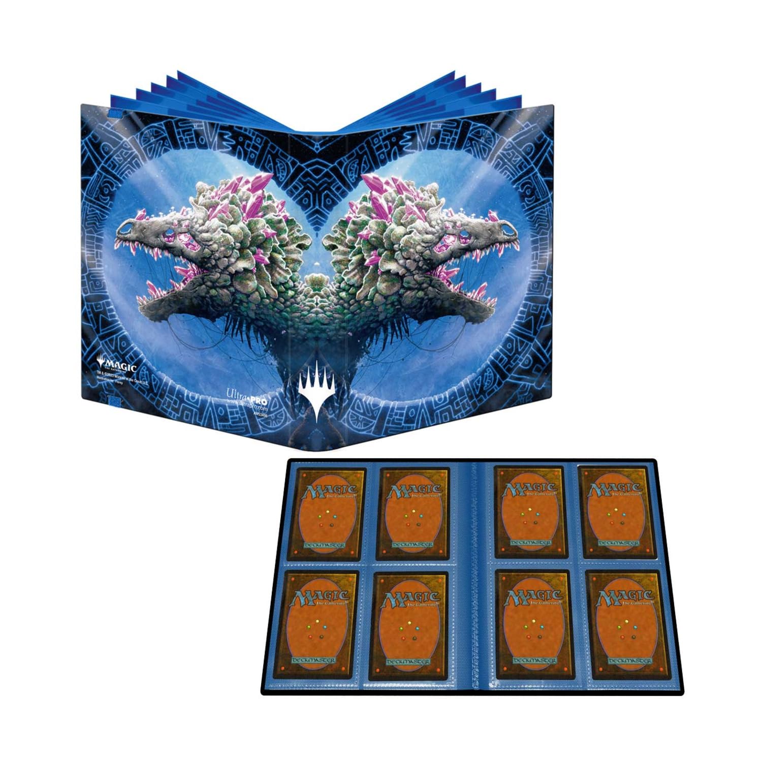 Ultra Pro - MT GThe Lost Caverns of Ixalan 4-Pocket PRO-Binder Fungus Fossil for Magic: The Gathering, Holds & Protects 160 Standard Size Cards for MTG, Collectible Cards, Game cards, Rare Cards
