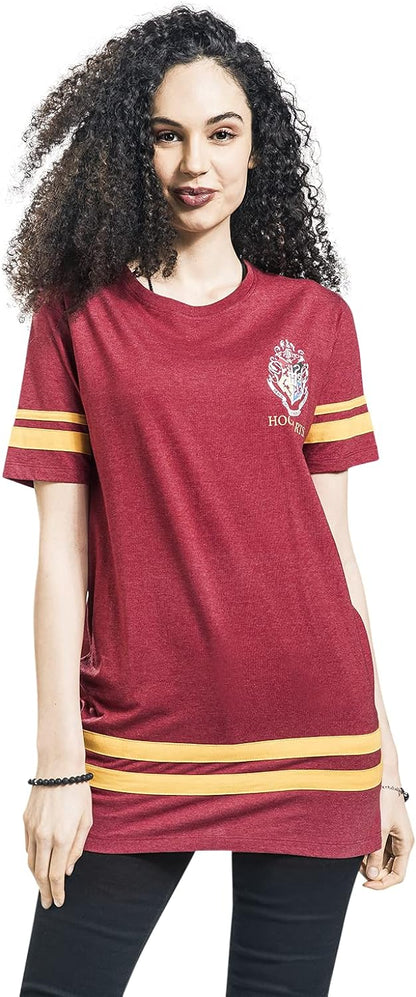 Harry Potter Ladies Oversize T-Shirt Team Gryffindor Seeker red S Red