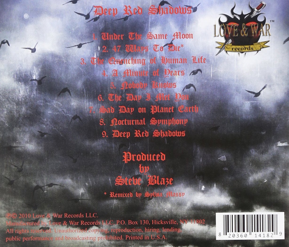 Lillian Axe-Deep Red Shadows
