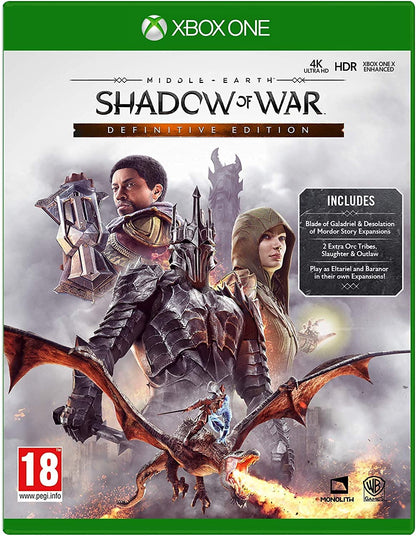 Middle Earth: Shadow of War Definitive Edition (Xbox One)