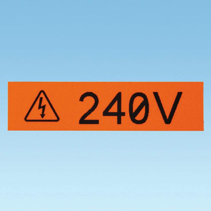 Panduit T100X000VXC-BK P1 Cassette Continuous Tape Label, Vinyl, Yellow/Black Black on Yellow 1.00-Inch Width