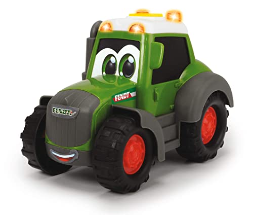 Dickie Toys: Happy Trattori Fendt Cm. 16 3 Asst., Con Luci E Suoni, Try Me