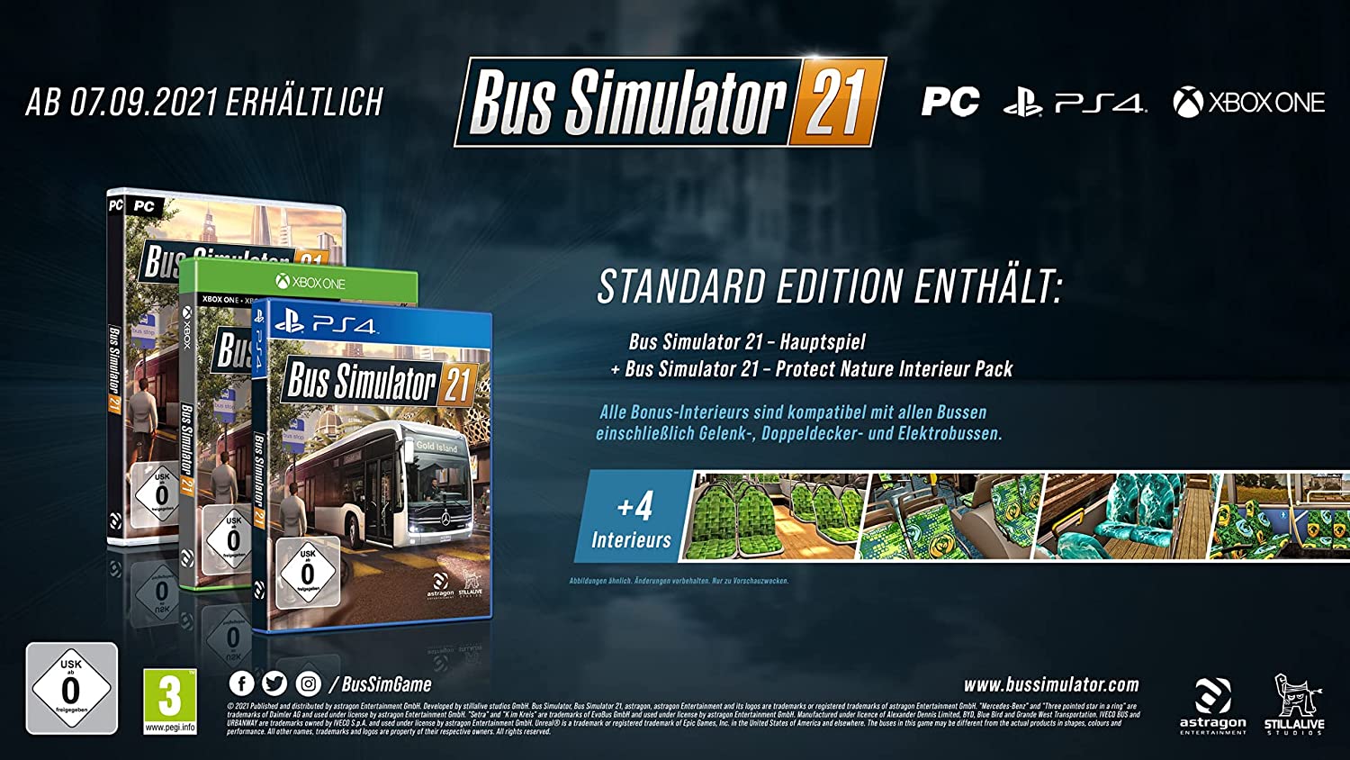 Bus Simulator 21 -  PlayStation 4 Standard