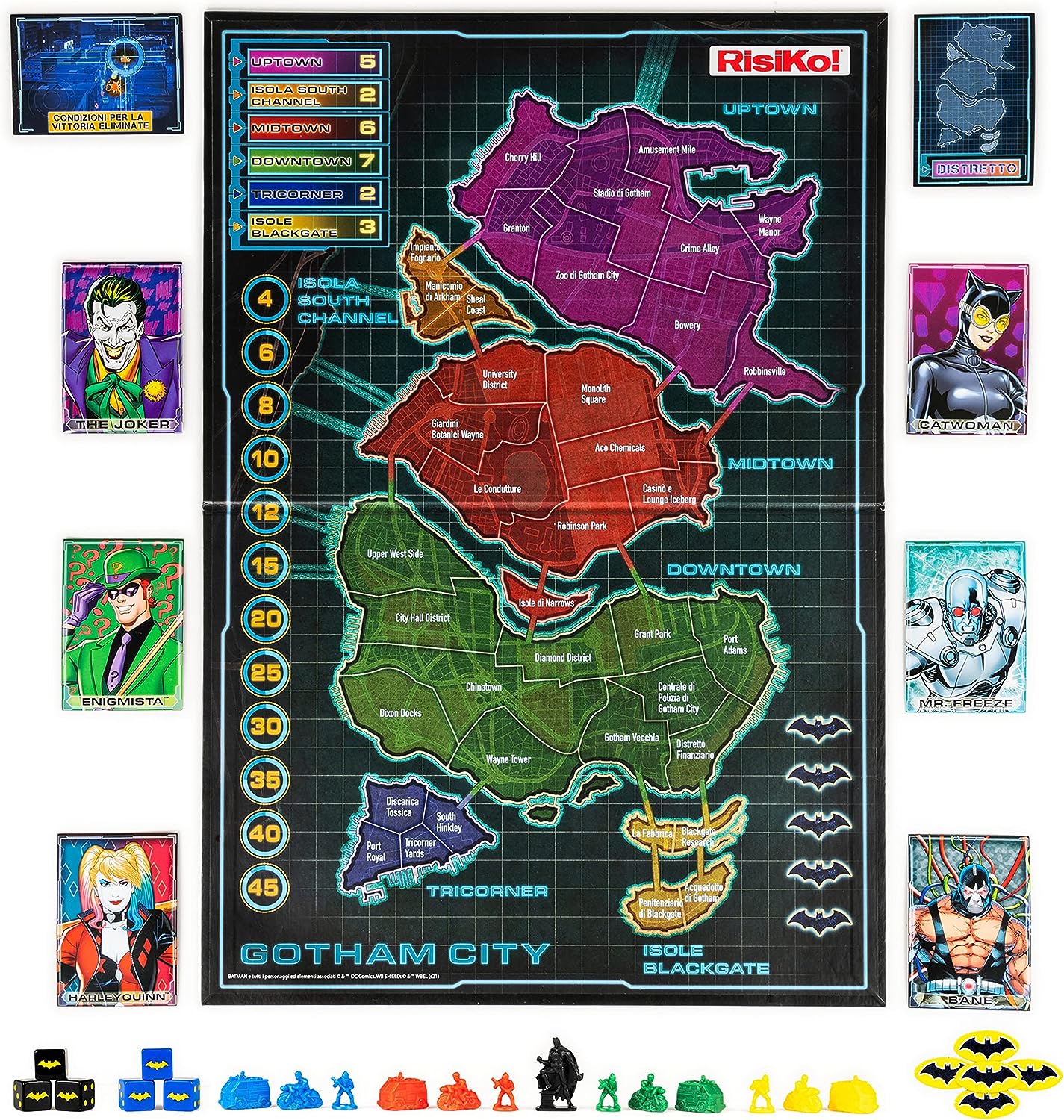 Editrice Giochi: Risiko! Batman Dc