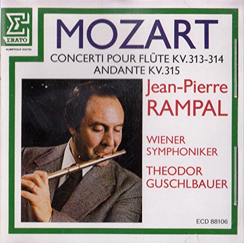 Mozart Konzerte für Flöte und Orchester KV. 313-314, Andante KV. 315