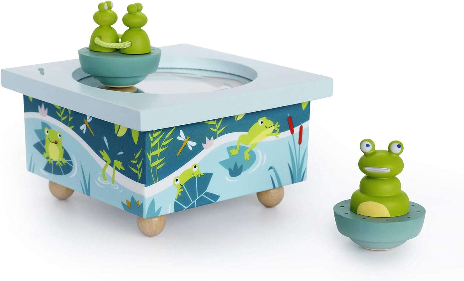 Musik Spieldose Tanzende Frosche