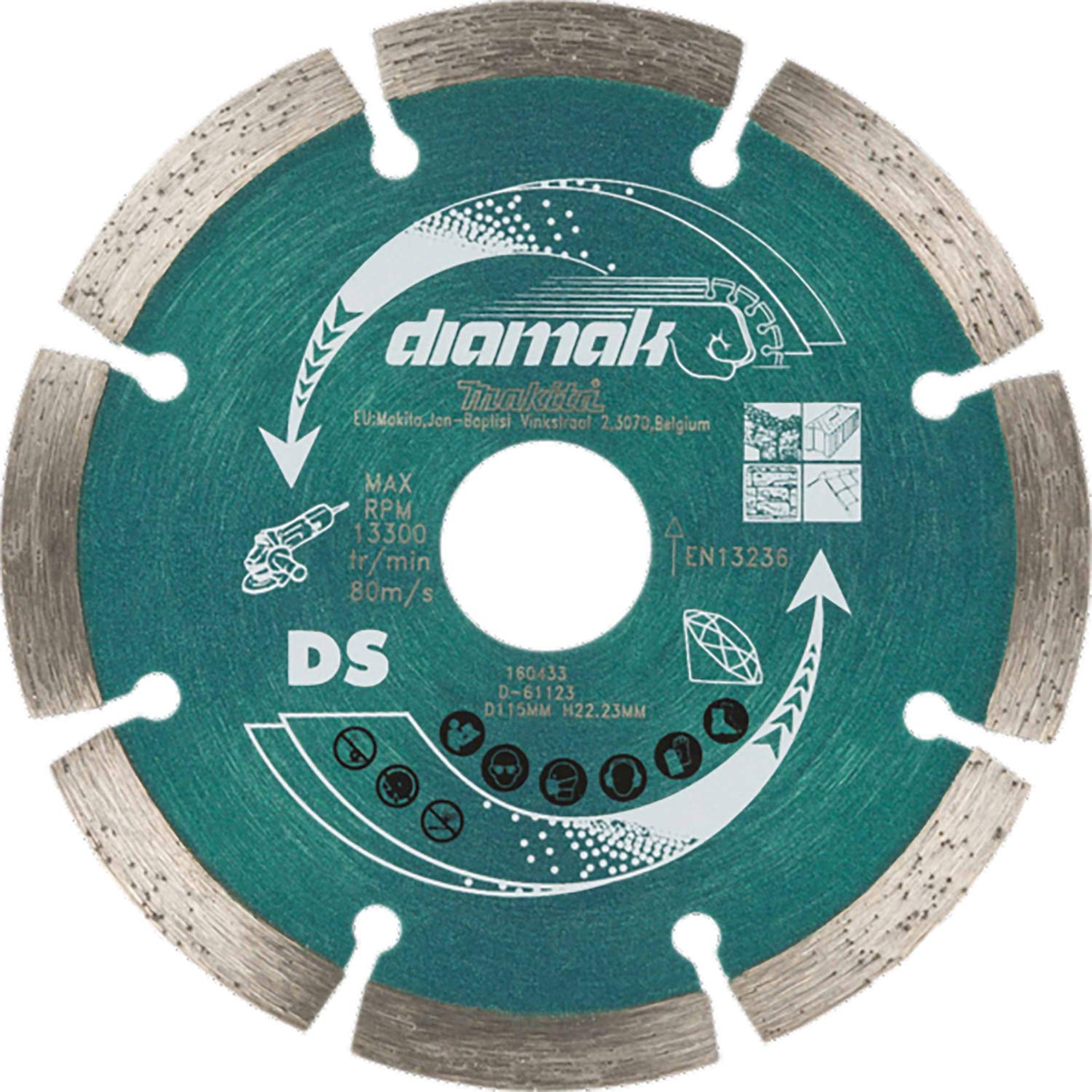 makita Trennscheibe D-61139 Diamak fur Marmor, Bet
