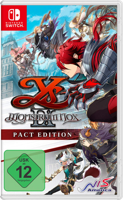 Ys IX: Monstrum Nox Pact Edition (Nintendo Switch) Nintendo Switch Pact Edition