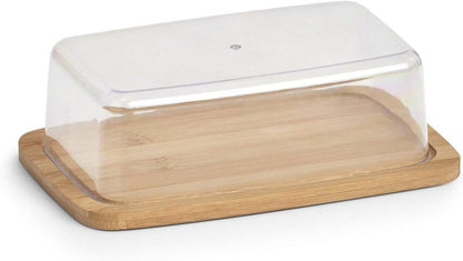 Zeller Butterdose 6,0 cm hoch transparent