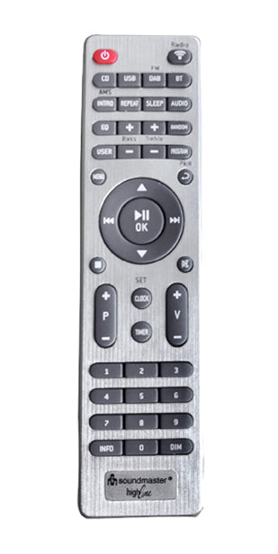 soundmaster ICD2020 Internetradio silber