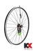 KX Hybrid 700C Doublewall Q/R Wheel Rim Brake (Front) - Black