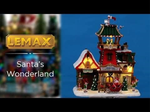 Lemax Village Collection North Pole Control Tower, with 4.5V Adaptor #25864