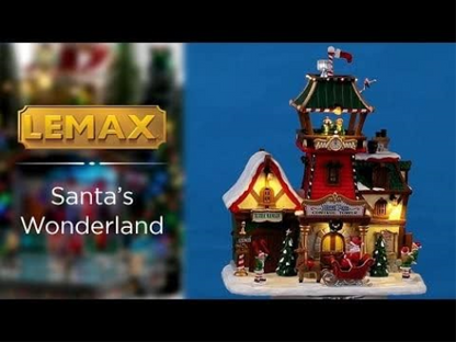 Lemax Village Collection North Pole Control Tower, with 4.5V Adaptor #25864