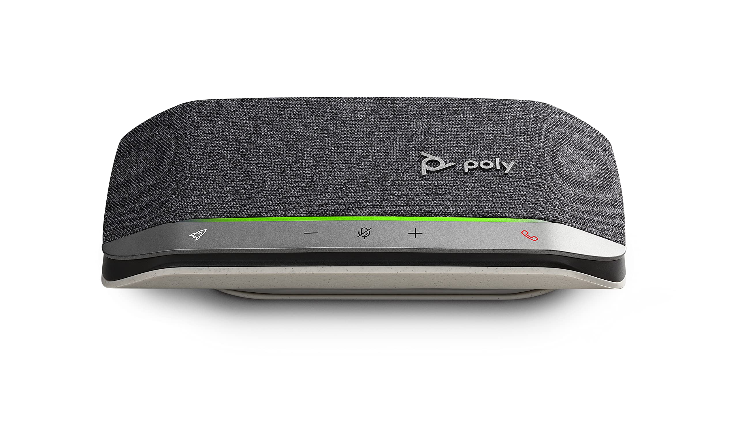 Polycom - Poly Sync 20 Bluetooth Universal USB A WW Speakerphone Full Duplex Audio Bass Reflex System Dual Passive Radiators for N