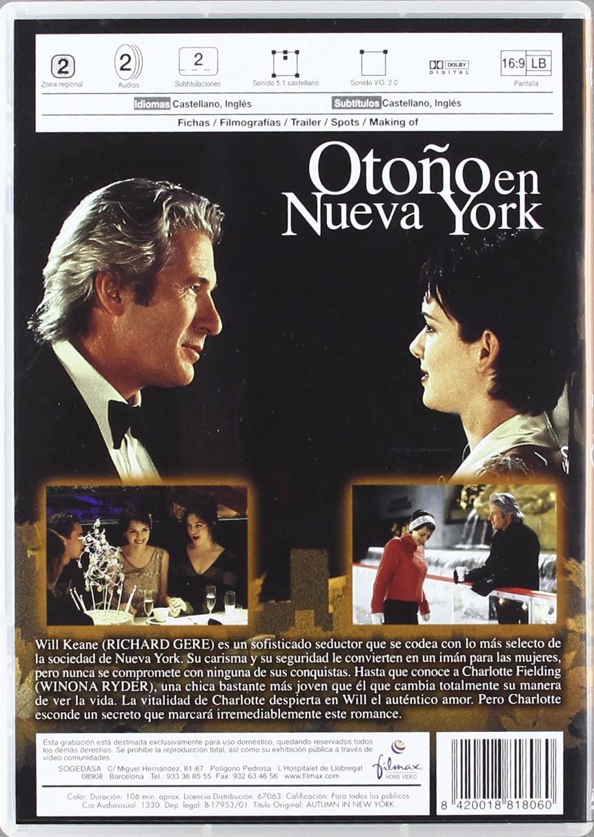 Otoño En Nueva York