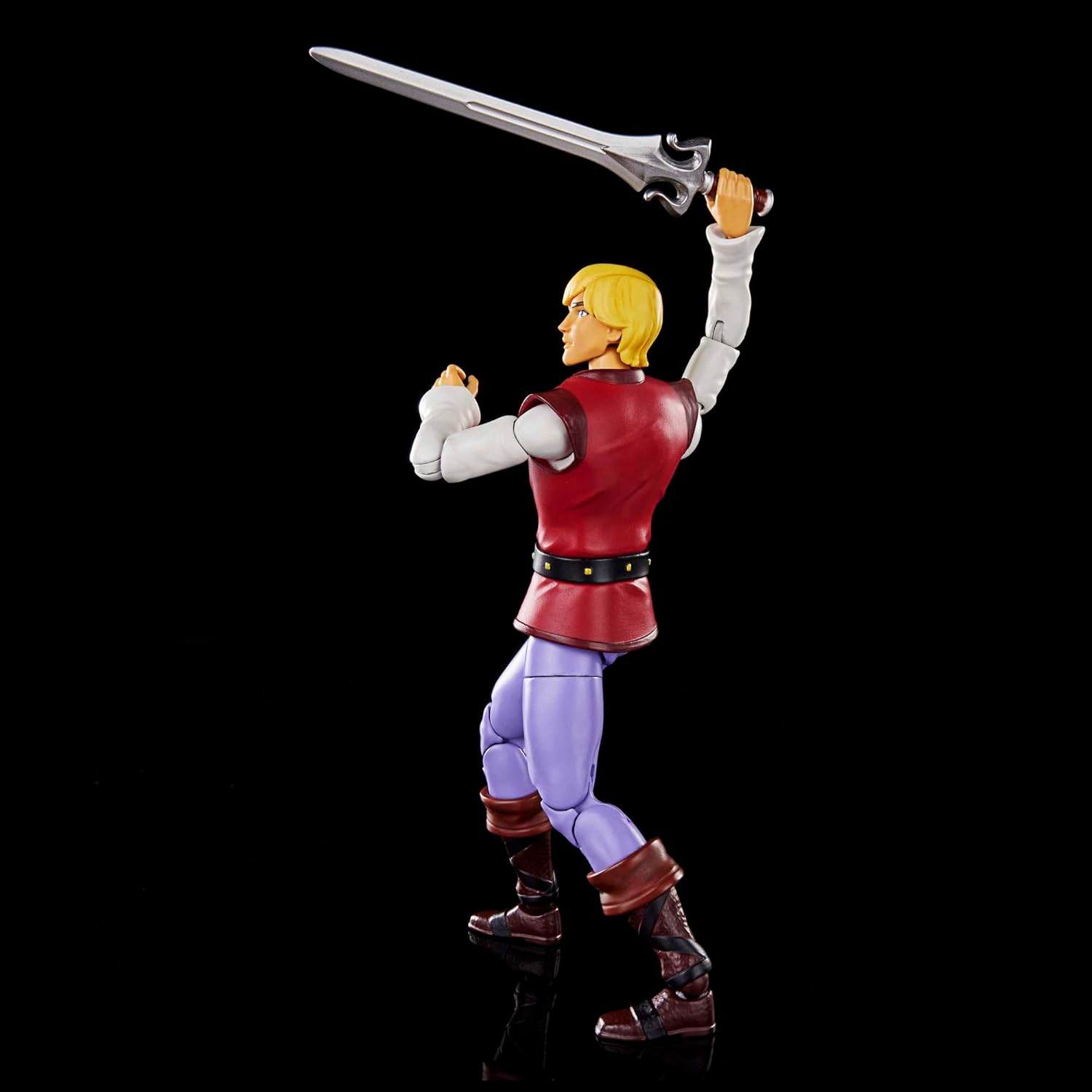 Masters of the Universe: Masterverse Action Figure Prince Adam, MOTURevelations Collectible with 30 Articulations, Sword, Swap Parts