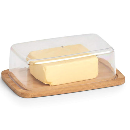Zeller Butterdose 6,0 cm hoch transparent