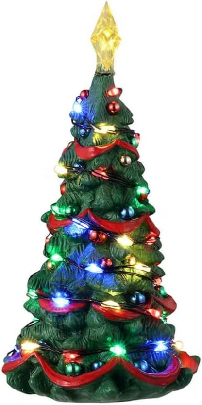 Lemax Village Collection - Joyful Christmas Tree Battery Operated Accessory #34101