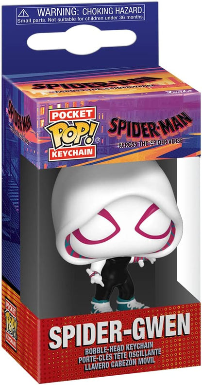 Funko POP Keychain: Spider-Man: Across The Spider-Verse - Spider-Gwen