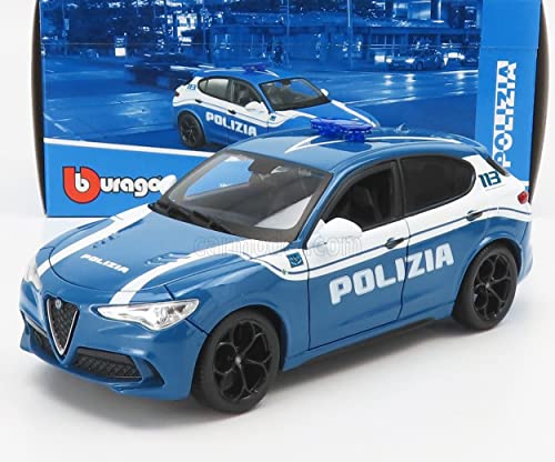 Bburago: Alfa Romeo Stelvio Polizia - 1:24