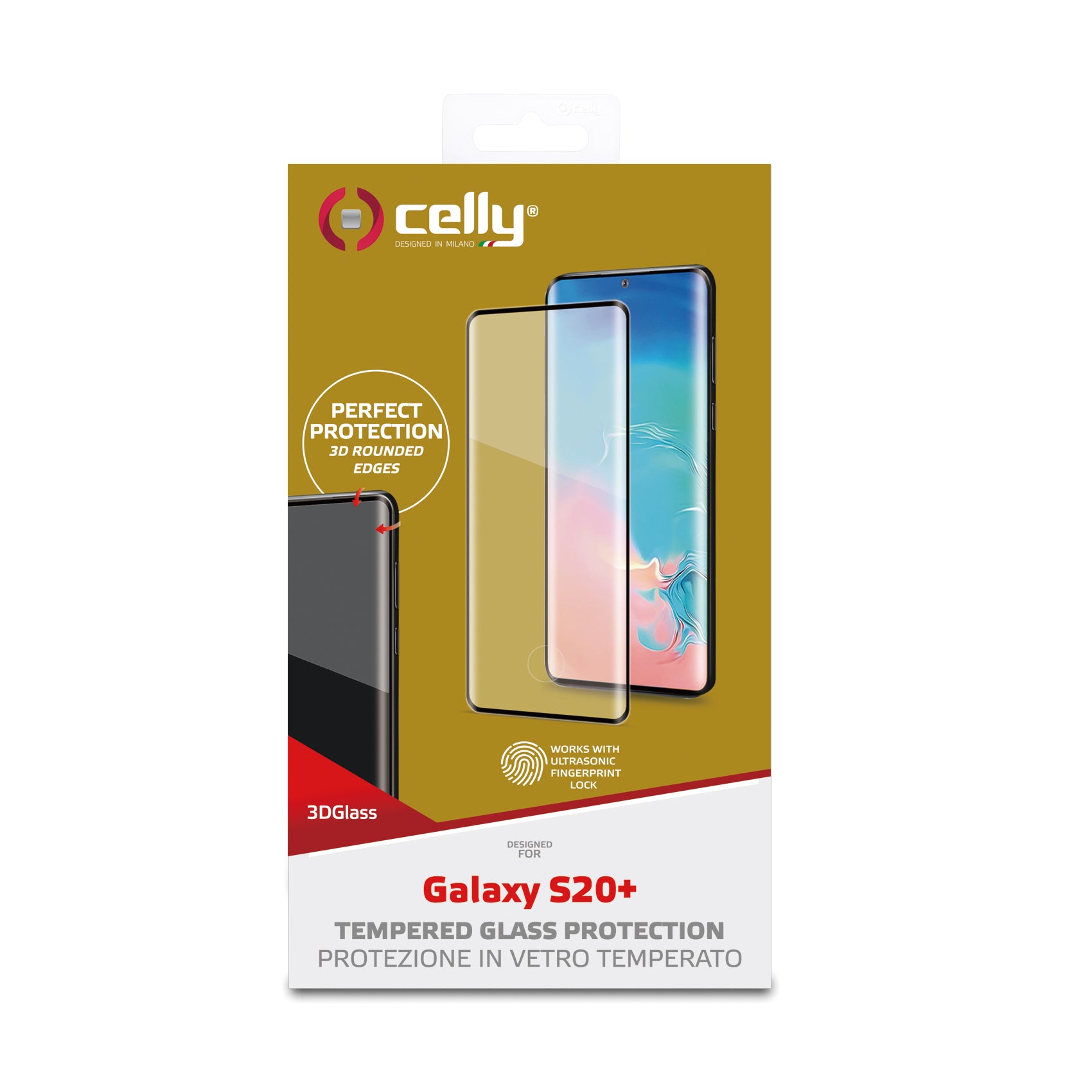 3D Glass Galaxy S20+/Galaxy A82 Bk