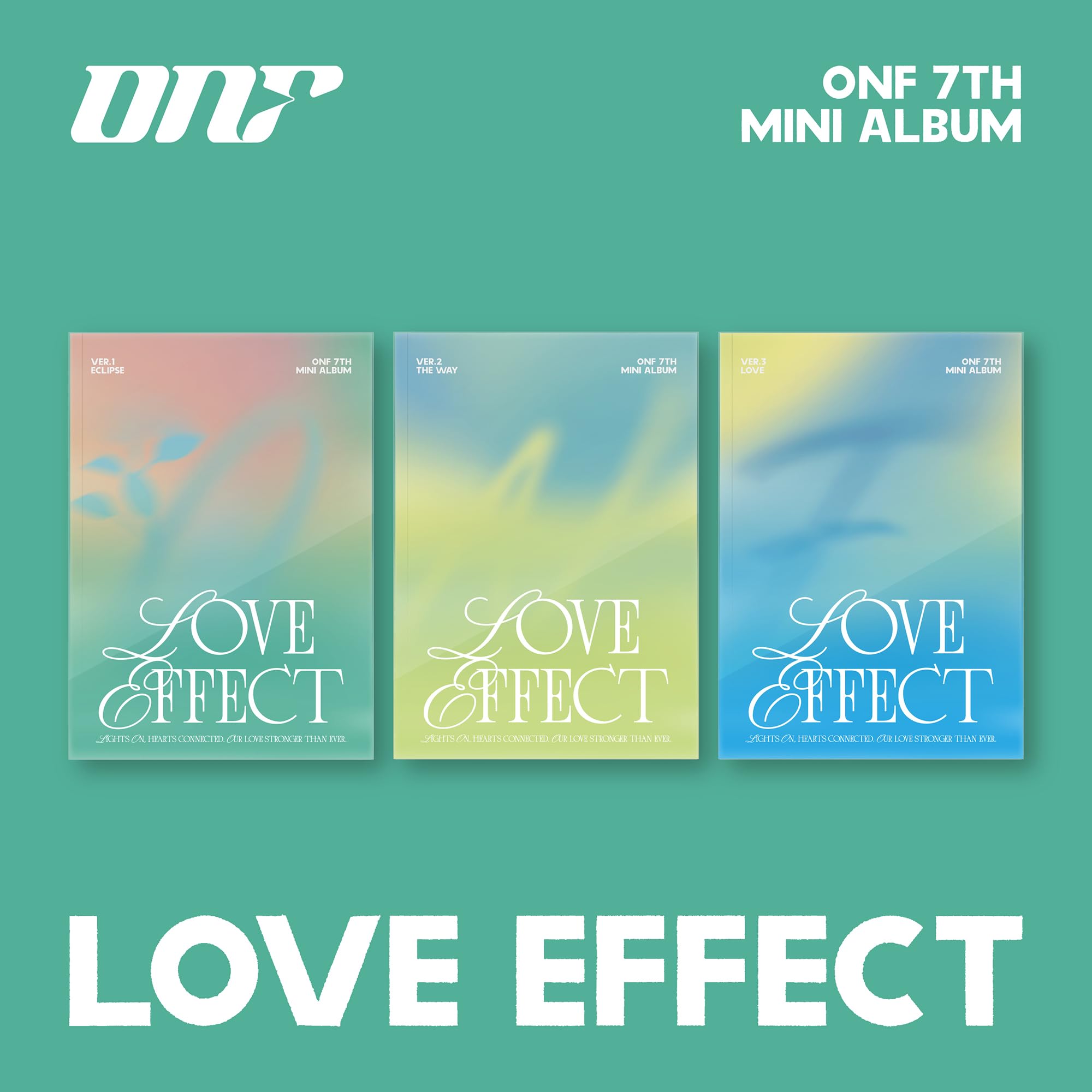 Love Effect - Random Cover - incl. 96pg Photobook, 12pg Lyric Book, Sticker, 2 Photocards, 4-Cut Photo, Love Medical Certificate, Message Card + Folded Poster