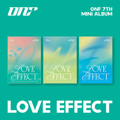 Love Effect - Random Cover - incl. 96pg Photobook, 12pg Lyric Book, Sticker, 2 Photocards, 4-Cut Photo, Love Medical Certificate, Message Card + Folded Poster